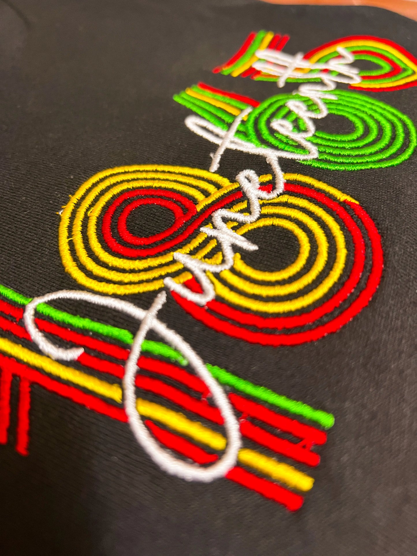 Juneteenth 1865 Embroidered Tee Embellish by Arwa