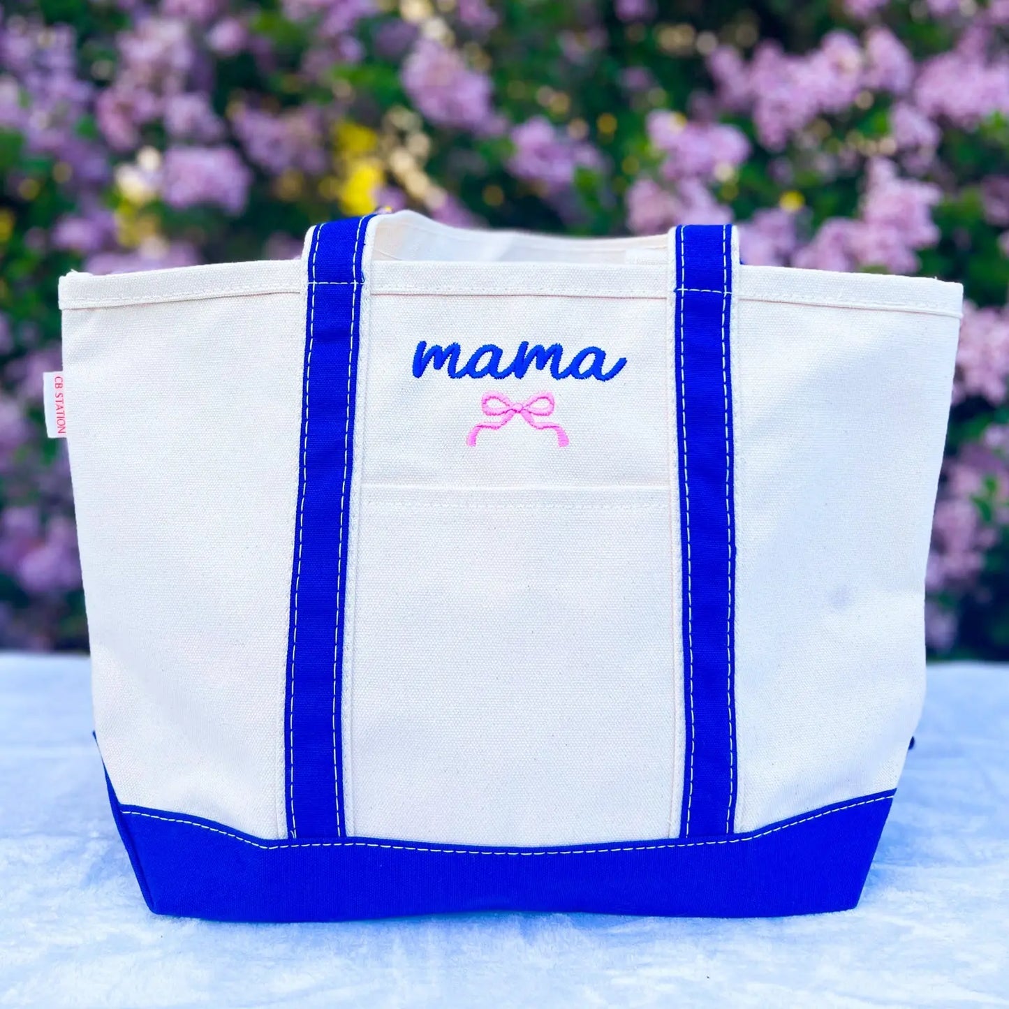 Custom Embroidered Tote Bag Embellish by Arwa