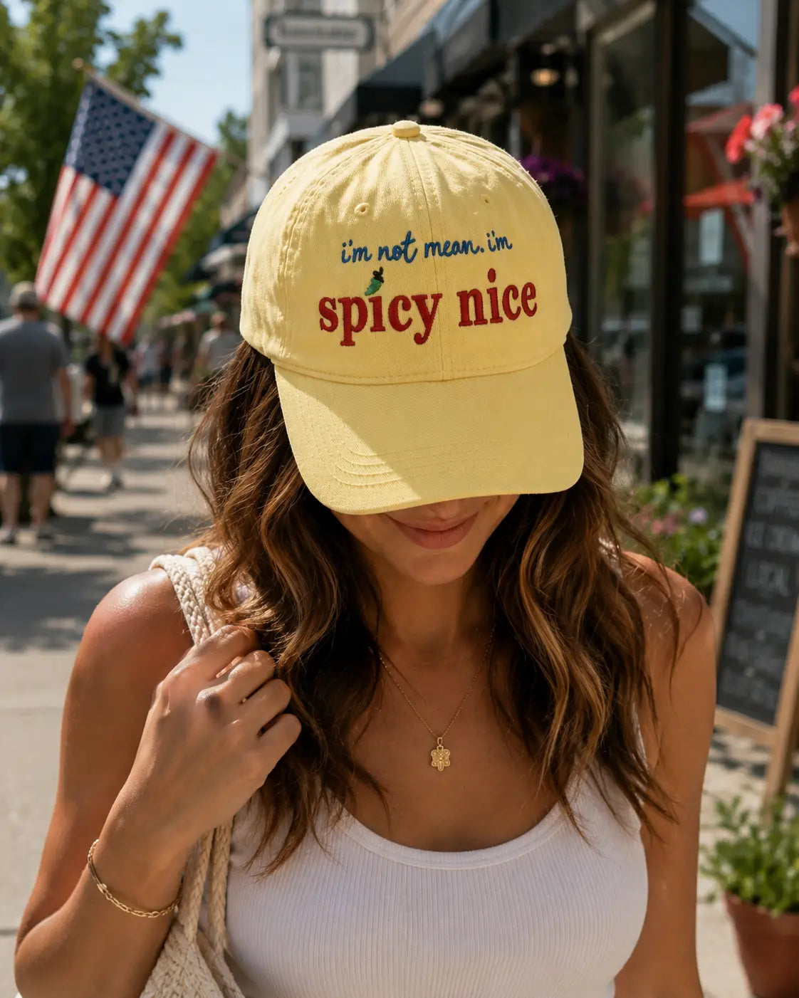 Spicy Nice Embroidered Hat Embellish by Arwa