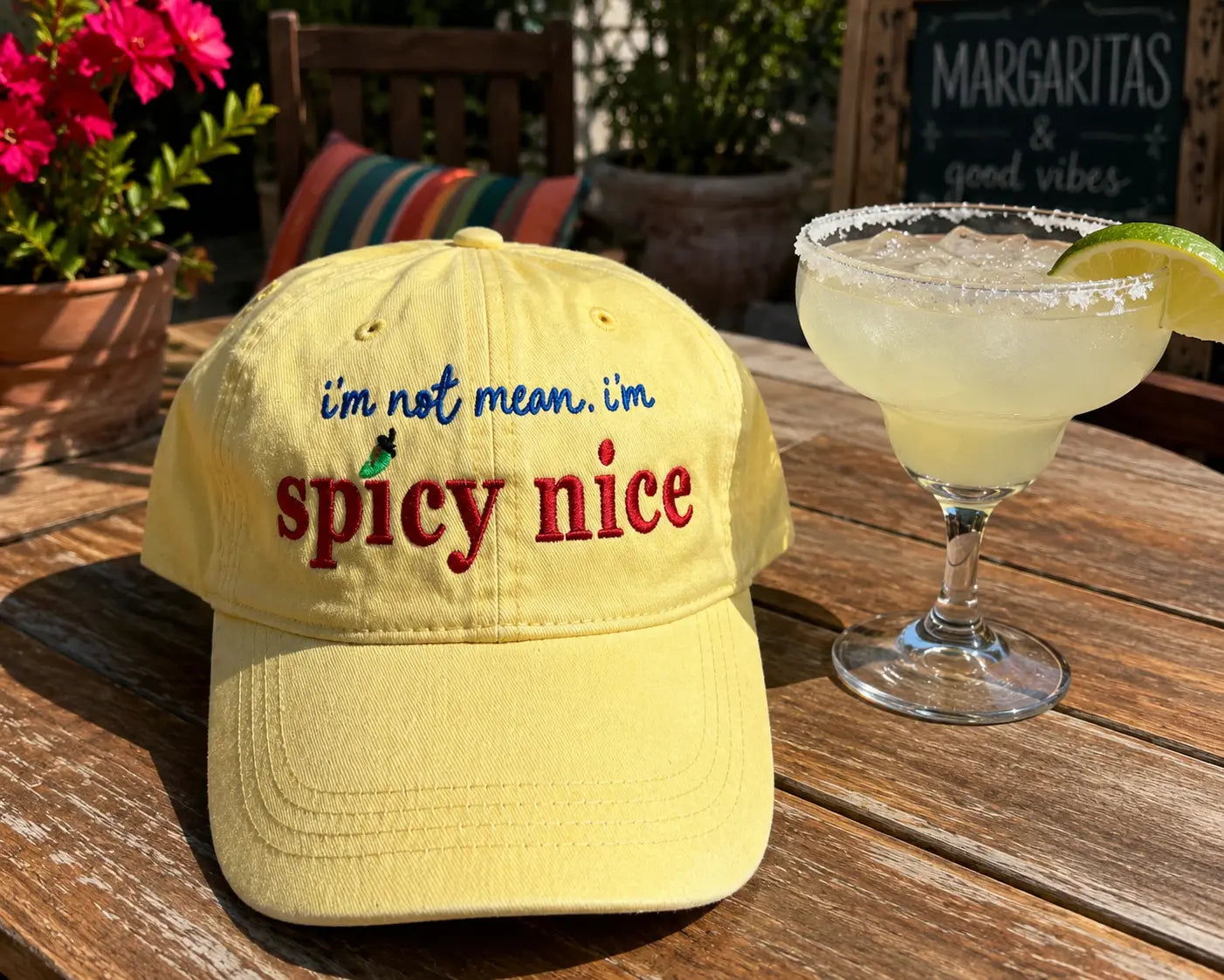 Spicy Nice Embroidered Hat Embellish by Arwa