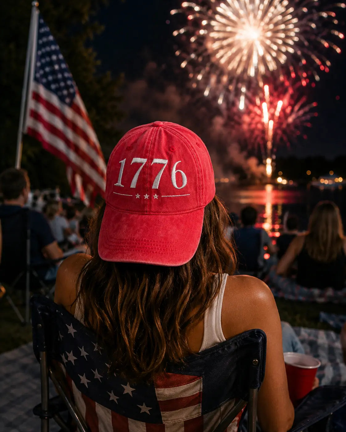 1776 Embroidered Hat